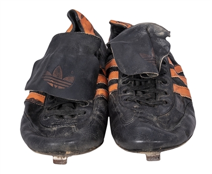1992 Cal Ripken Jr. Game Used Adidas Cleats (J.T. Sports)  RIPKEN LOA